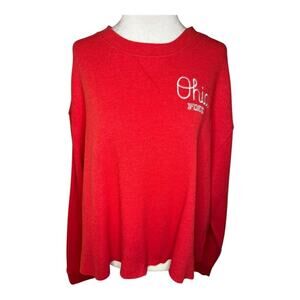 Victoria’s Secret PINK Collegiate Collection OHIO STATE Thermal Top Size Large‎